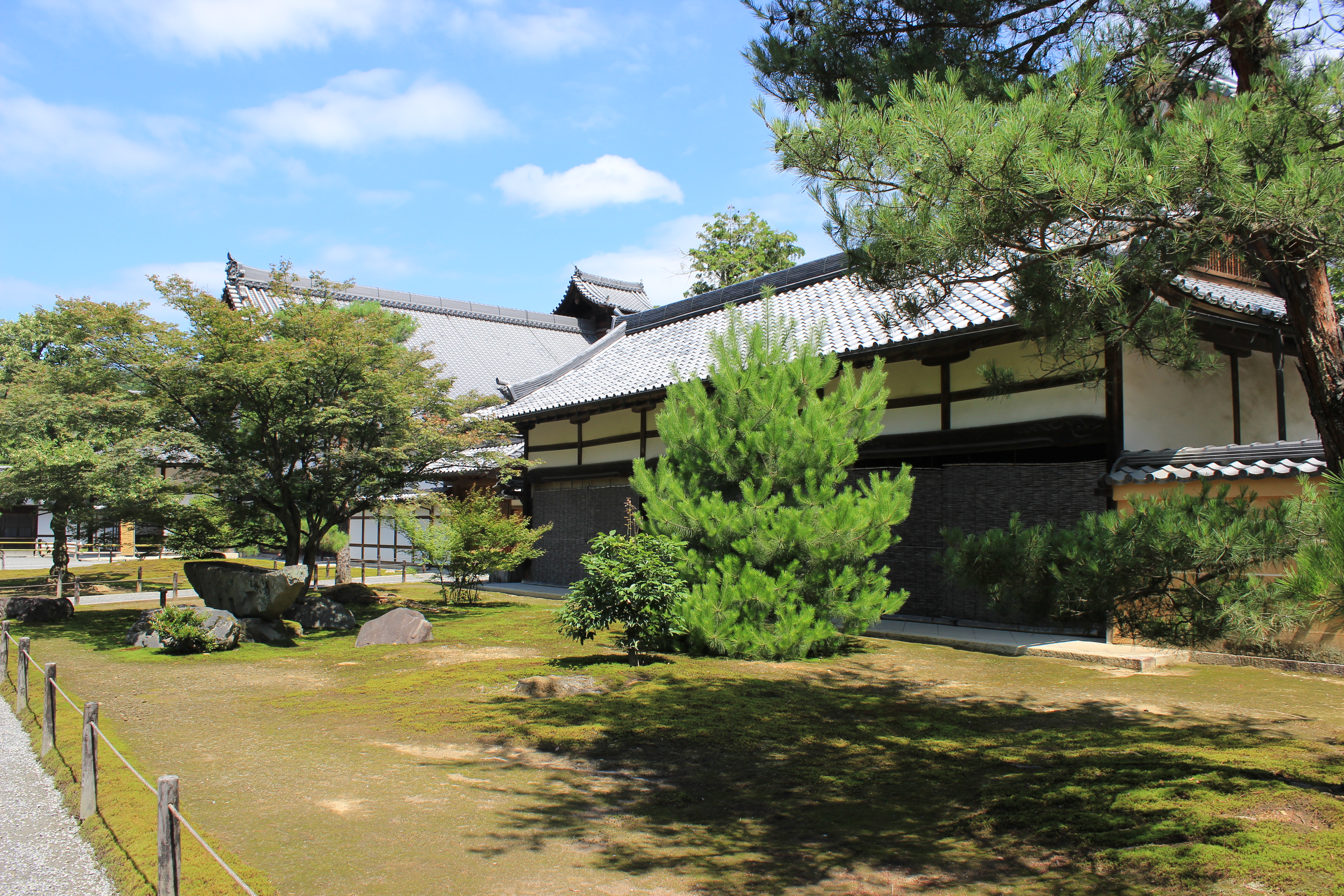 Japanese temple garden